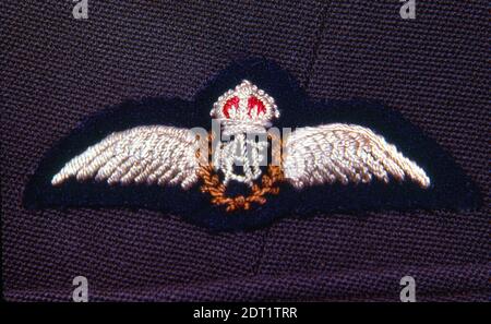 Royal Canadian Air Force Pilots wings Stock Photo