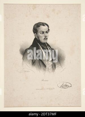 Artist: Nicolas-Eustache Maurin, French, 1799–1850, Boireau, Lithograph, sheet: 32 × 24.5 cm (12 5/8 × 9 5/8 in.), French, 19th century, Works on Paper - Prints Stock Photo