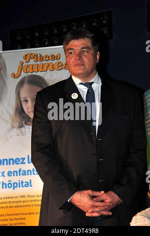 David Douillet attending the launch of the 25th Pieces Jaunes charity at the Hopital Necker in Paris, France, January 8, 2014. Photo by Thierry Plessis/ABACAPRESS.COM Stock Photo