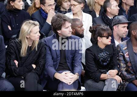 Delphine Arnault and her brother Antoine Arnault attend the Givenchy  Spring-Summer 2008 Ready-to-Wear collection presentation held at the  Carreau du Temple in Paris, France, on October 3, 2007. Photo by Denis  Guignebourg/ABACAPRESS.COM