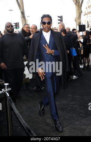 ASAP Rocky - 78129685 PARIS, FRANCE - JANUARY 18: ASAP Rocky attends the  Dior Homme Menswear Fall/Winter 2014-2015 show as part of Paris Fashion  Week>> on January 18, 2014 in Paris, France. (