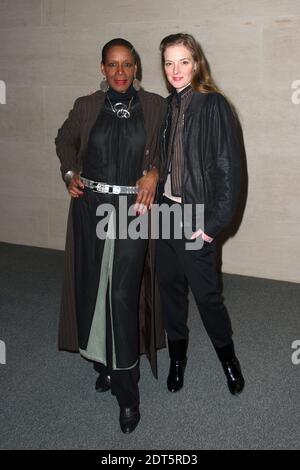 Lisette Malidor and Kate Moran attending the premiere of Goltzius et la Compagnie du Pelican (Goltzius And The Pelican Company) at Musee du Louvre, in Paris, France on January 29, 2014. Photo by Laurent Zabulon/ABACAPRESS.COM Stock Photo