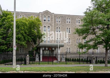 Embassy of People's Republic of China building in Ottawa, Ontario, Canada Stock Photo