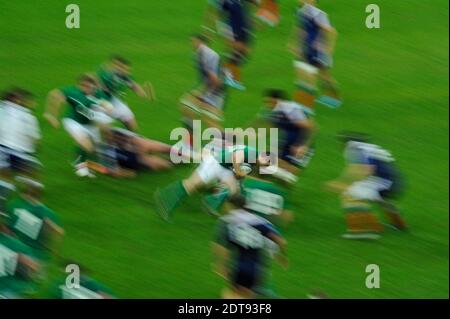 Irland's Brian O'Driscoll during the 6th nations rugby match, France vs Ireland in Stade de France, Saint-Denis, France, on March 15, 2014. Photo by Philipe Montigny/ABACAPRESS.COM Stock Photo