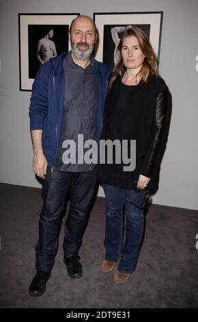 Cedric Klapisch and his wife Lola Doillon attending the private opening ceremony of American photographer Robert Mapplethorpe's exhibition, organized by Aurel BGC at the Grand Palais, in Paris, France on March 24, 2014. Photo by Jerome Domine/ABACAPRESS.COM Stock Photo