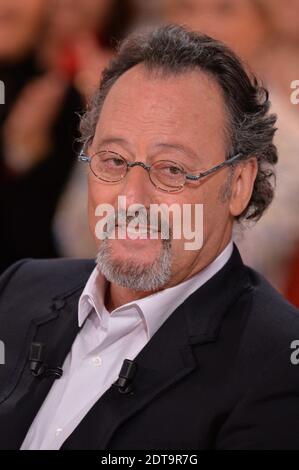 Jean Reno at the taping of Vivement Dimanche in Paris, France, March 19, 2014. Photo by Max Colin/ABACAPRESS.COM