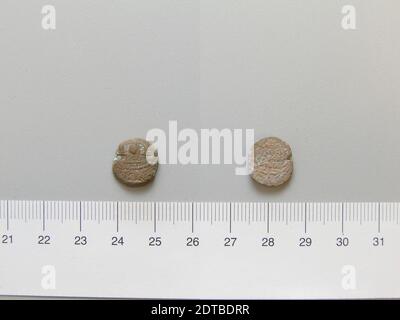 Ruler: Alexander Jannaeus, King of Judaea, ca. 127–76 B.C., ruled 103–76 B.C.Mint: Jerusalem, Coin of Alexander Jannaeus from Jerusalem, 103–76 B.C., Copper, 1.73 g, 6:00, 13 mm, Made in Jerusalem, Judea, Jewish, 1st century B.C., Numismatics Stock Photo