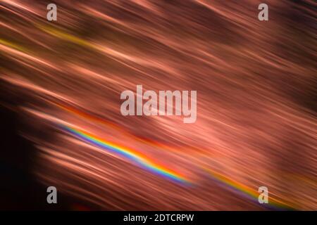 Abstract blurred orange lights Stock Photo