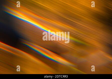 Abstract blurred yellow lights Stock Photo