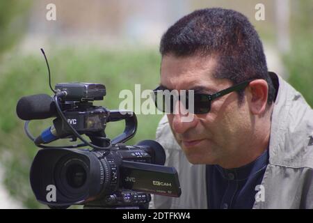 Ghazni. 28th Feb, 2009. File photo taken on Feb. 28, 2009 shows Afghan journalist Ramatullah Nikzad in Ghazni city, Afghanistan. A local reporter was shot and killed in Afghanistan's eastern Ghazni province on Monday, local police confirmed. Freelance journalist and chairman of Provincial Journalists Association Ramatullah Nikzad was shot by an assailant holding a silenced pistol near his house in Khwaja Hakim, an area in provincial capital Ghazni city on Monday evening, Ahmad Khan Sirt from Ghazni police told Xinhua. Credit: Str/Xinhua/Alamy Live News Stock Photo