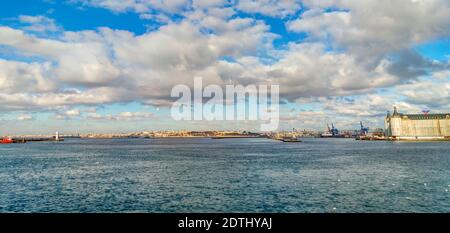 Istanbul cityscape, HDR Image Stock Photo