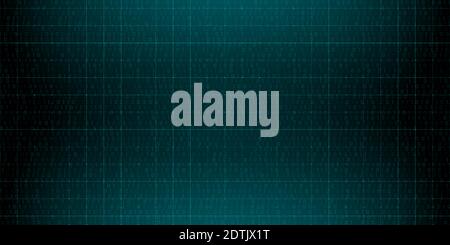 blue digital binary code web technology background vector illustration ...