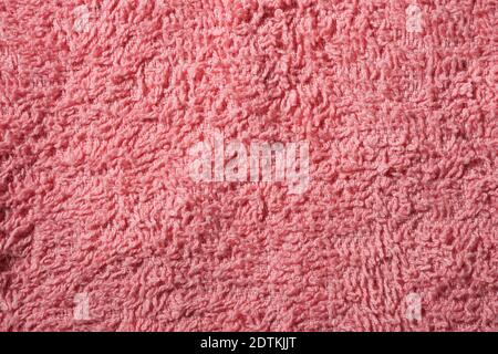 Close-up of the fabric of a towel. Stock Photo