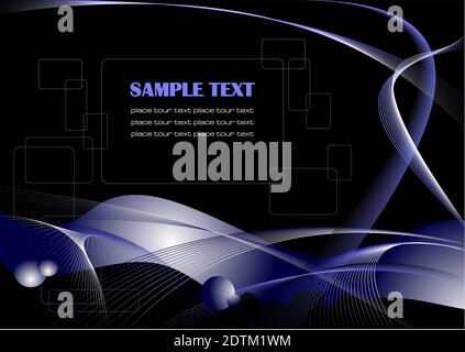 Abstract hi-tech background. Colored illustration Stock Vector
