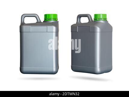 https://l450v.alamy.com/450v/2dtmn32/gray-plastic-jerrycan-with-green-lid-standing-sideways-and-diagonally-on-white-background-2dtmn32.jpg