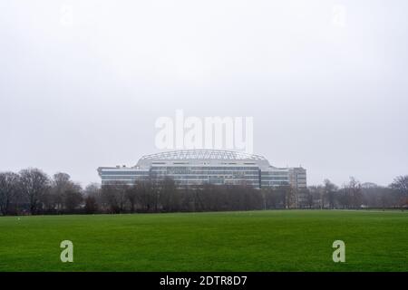 National Stadium Parken in Copenhagen, Denmark Stock Photo