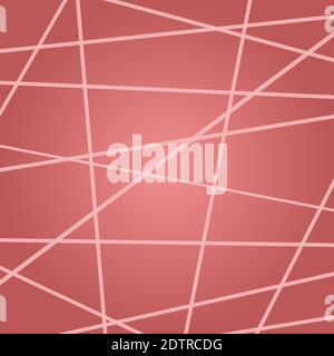 Romantic pink gradient background with mesh of light abstract strips Stock Vector