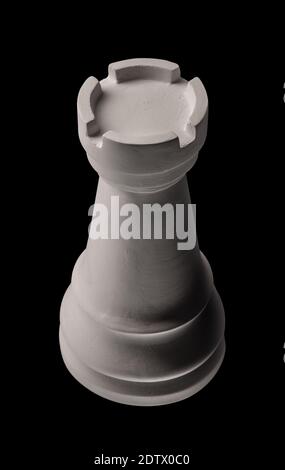 chess piece plaster on a white background Stock Photo