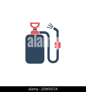 Garden pressure sprayer vector icon Stock Vector