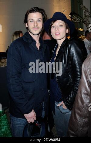 Gaspard Ulliel and girlfriend Gaelle Pietri attending the 'Tour Auto Optic 2000' at the Grand Palais, in Paris, France, on April 07, 2014. Photo by Aurore Marechal/ABACAPRESS.COM Stock Photo