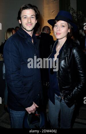 Gaspard Ulliel and girlfriend Gaelle Pietri attending the 'Tour Auto Optic 2000' at the Grand Palais, in Paris, France, on April 07, 2014. Photo by Aurore Marechal/ABACAPRESS.COM Stock Photo