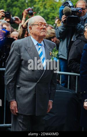 President of France's far right National Front party Marine Le Pen ...