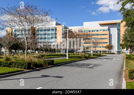 Sign of Nemours Children's Hospital in Orlando, Florida, USA Stock ...