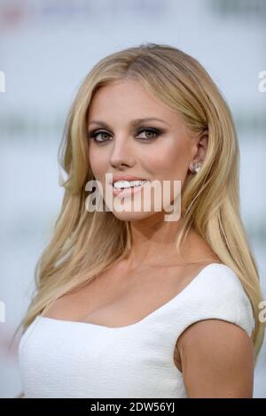 Bar Paly attends the premiere of Disney's 'Million Dollar Arm' at the