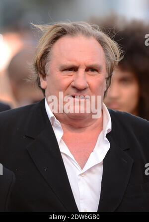 Gerard Depardieu arriving at the The Homesman screening held at the ...