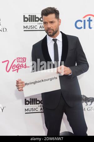 Las Vegas, NV. USA. Ricky Martin at the 2014 Billboard Music Awards, at ...