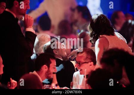 Leonardo DiCaprio and Marion Cotillard attending the amfAR's 21st Cinema Against AIDS Gala presented by Worldview, Bold Films, and Bvlgari at Hotel du Cap-Eden-Roc in Cap d'Antibes, France on May 22, 2014. Photo by Lionel Hahn/ABACAPRESS.COM Stock Photo