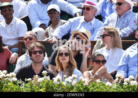 Antoine Arnault and his girlfriend Natalia Vodianova with her son at the  French Tennis Open at Roland Garros arena in Paris, France on June 01,  2013. Photo by ABACAPRESS.COM Stock Photo - Alamy