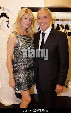 Bruno Bensoussan and his wife Linda Lacoste attending the 'Jean-Louis ...