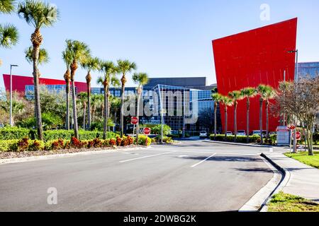 Building of Health Central Hospital in Ocoee, Florida. Stock Photo