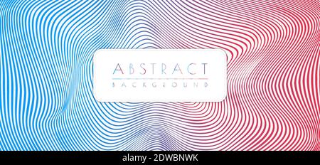 Line dynamic wave pattern colorful design zigzag flow style. vector illustration. Stock Vector