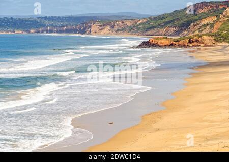 Point Addis beach is one of the nicest spots on the Surf Coast - Anglesea, Victoria, Australia Stock Photo