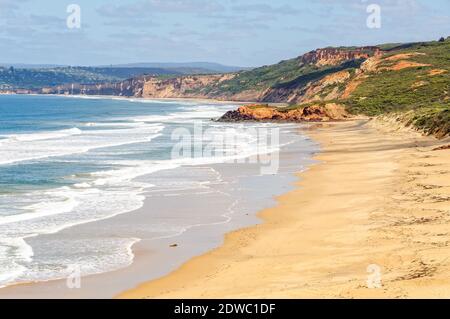 Point Addis beach is one of the nicest spots on the Surf Coast - Anglesea, Victoria, Australia Stock Photo
