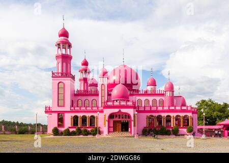 The Pink Mosque In Datu Saudi Ampatuan Maguindanao Philippines Stock