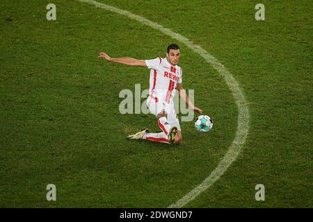 Cologne, Germany. 22nd Dec, 2020. Football: DFB Cup, 1st FC Cologne - VfL Osnabrück, 2nd round at RheinEnergieStadion: Cologne's Ellyes Skhiri in action. Credit: Frederic Scheidemann/Getty Images Europe/Pool/dpa/Alamy Live News Stock Photo