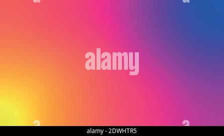 Abstract light neon soft glass background texture in vibrant colors gradient. Stock Vector