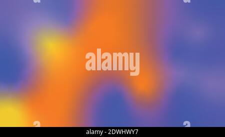 Defocused blurred motion gradient abstract background Widescreen. Stock Vector