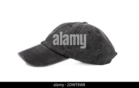 Male baseball cap isolated on white background Stock Photo