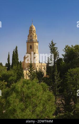 Dormition Abbey on the Mount Zion, Jerusalem