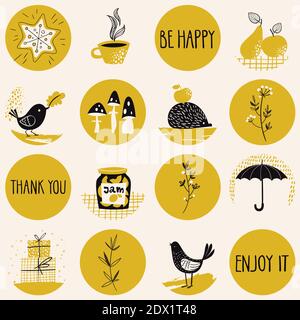 Seamless vintage style hand drawn background for textile or paper Stock Vector