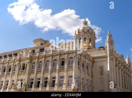 Museum of the Revolution in Havana, previously a Presidential Palace. Stock Photo