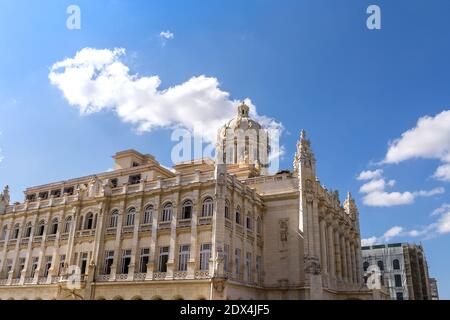 Museum of the Revolution in Havana, previously a Presidential Palace. Stock Photo