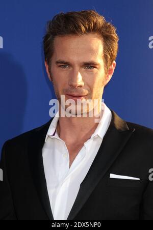 James D'Arcy, Twentieth Century Fox film premiere for Let's Be Cops at the Cinerama Dome in Hollywood, Los Angeles, CA, USA, August 7, 2014. (Pictured: James D'Arcy). Photo by Baxter/ABACAPRESS.COM Stock Photo