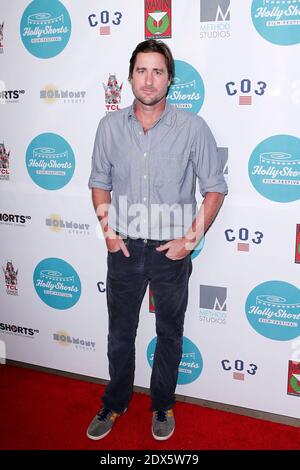Luke Wilson attends the 10th Annual HollyShorts Film Festival's Opening Night Celebration Red Carpet, in Los Angeles, CA, USA, on August 14, 2014. Photo by Julian Da Costa/ABACAPRESS.COM Stock Photo