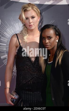 Ireland Baldwin and Angel Haze attend the 2014 MTV Video Music Awards at The Forum on August 24, 2014 in Inglewood, Los Angeles, CA, USA. Photo by Lionel Hahn/ABACAPRESS.COM Stock Photo