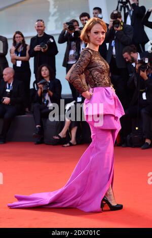 Chiara Mastalli attending the 3 Coeurs Premiere during the 71st International Venice Film Festival, on August 30, 2014 in Venice, Italy. Photo by Aurore Marechal/ABACAPRESS.COM Stock Photo